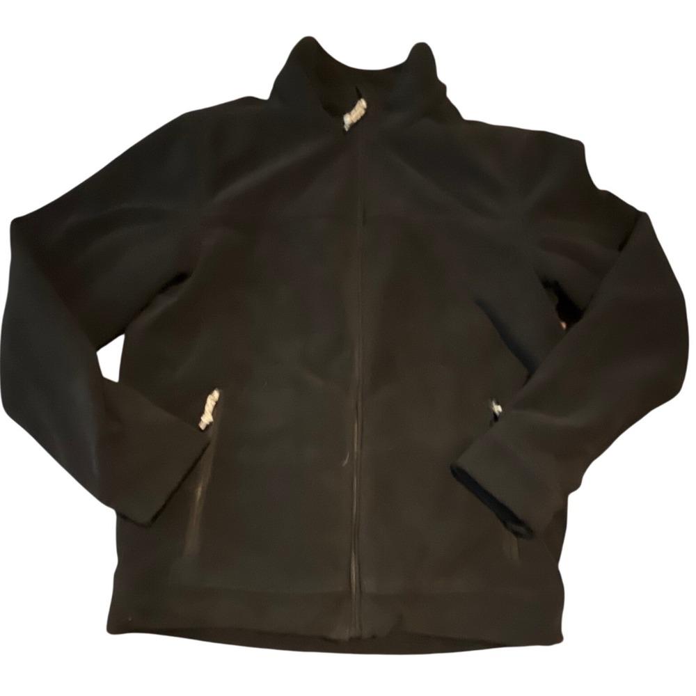 Killtec Men's Black‎ Full Zip Fleece Jacket Designed in Germany